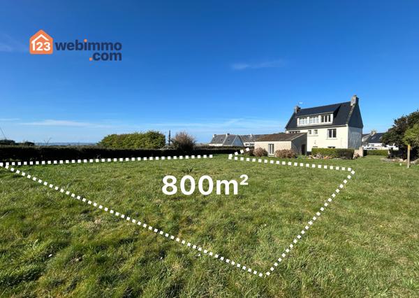 Terrain à bâtir 800 m² à Trédrez-Locquémeau 22300