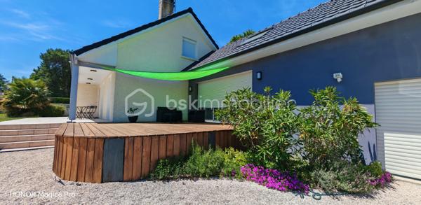 MAISON EN TRÈS BON ÉTAT – 5 CHAMBRES – TERRAIN DE 2250 M² – PISCINE – PANNEAUX SOLAIRES.

📍 Situation idéale entre Pau, Tarbes et Vic-en-Bigorre, à seulement 5 km de Ger et 15 km de Soumoulou.
Nichée dans un environnement calme et verdoyant, cette maison de 160 m² habitables offre un cadre de vie privilégié pour une famille à la recherche d'espace, de confort et de tranquillité.
Implantée sur une belle parcelle de 2250 m², elle séduira également les personnes souhaitant développer une activité professionnelle à domicile ou accueillir une grande famille dans les meilleures conditions.
👉 Un bien polyvalent qui s'adapte à différents projets de vie.

🏡 LA MAISON
Vous bénéficiez de plain-pied de :
• Cuisine indépendante
• Salle à manger
• Salon lumineux
• 2 chambres
• Bureau
• Salle d'eau
• WC séparé

🌞Une extension baignée de lumière vient compléter ce niveau et offre de nombreuses possibilités :
• Grande salle de réception familiale
• Salle de jeux
• Espace de loisirs
• Activité professionnelle ou libérale

À l'étage :
• 2 grandes chambres climatisées avec dressings
• Salle d'eau
• Salon détente ou salle de jeux

⭐ Une maison fonctionnelle et parfaitement adaptée à la vie de famille.

🚗 ESPACES ET FONCTIONNALITÉS
• Grand garage
• Parking pouvant accueillir jusqu'à 6 véhicules
• Deux terrasses pour profiter des beaux jours
• Piscine hors-sol
• Nombreux espaces de rangement
= Une propriété offrant confort, praticité et possibilités d'évolution selon vos besoins.

🌳 UN CADRE PRIVILÉGIÉ
• Terrain plat de 2250 m²
• Environnement calme
• Exposition plein sud
• Cadre verdoyant et agréable

📍À proximité immédiate :
• Écoles primaires et secondaires
• Ramassage scolaire en bout de rue
• Commerces et services accessibles rapidement.
= Le parfait équilibre entre campagne et commodités.

⚙️ CARACTÉRISTIQUES TECHNIQUES
• Maison en très bon état général
• Double vitrage sur l'ensemble de la maison
• Exposition plein sud
• Panneaux solaires produisant environ 2 kW
• Chauffe-eau thermodynamique
• Poêle à bois
• Climatisation à l'étage
= Des équipements performants permettant de maîtriser les dépenses énergétiques tout au long de l'année.

⭐ CE QUI REND CE BIEN UNIQUE
Cette propriété réunit plusieurs atouts rarement réunis :
✔ Une grande surface habitable adaptée aux familles nombreuses
✔ Un espace professionnel déjà disponible sans travaux importants
✔ Un emplacement stratégique entre Pau, Tarbes et Vic-en-Bigorre
✔ Un terrain généreux au calme
✔ Des équipements énergétiques modernes réduisant les coûts de fonctionnement
= Elle conviendra parfaitement à une famille, à une assistante maternelle, à une profession libérale ou à toute personne recherchant un lieu de vie spacieux et évolutif.

👉 UNE OPPORTUNITÉ À DÉCOUVRIR SANS TARDER
Une maison chaleureuse, économique et polyvalente où chacun pourra concrétiser son projet de vie.

Contactez-nous dès maintenant pour organiser votre visite et découvrir tout son potentiel.
Plus d’informations : 06 41 46 70 80  de 9H30 à 20H20 7/7,