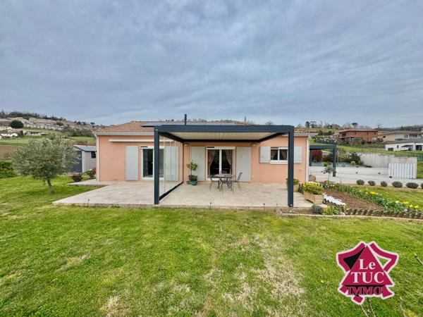 Maison contemporaine de plain-pied Penne-d'Agenais (47140)