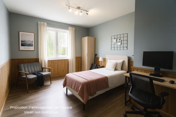 Ancien corps de ferme rénové – 5 Chambres – charme et potentiel à Mesnils-sur-Iton