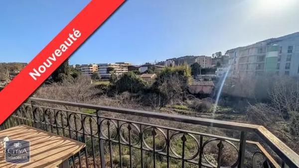 Appartement à vendre 2 pièces 40m² Cagnes-sur-Mer (06800)