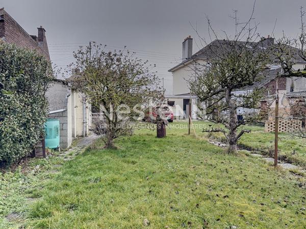 Maison à vendre à QUESSY (02700) TERGNIER - 2 CHAMBRES - 77 M² - TERRAIN 500 m² - GARAGE