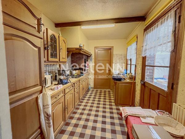 Maison à vendre à QUESSY (02700) TERGNIER - 2 CHAMBRES - 77 M² - TERRAIN 500 m² - GARAGE