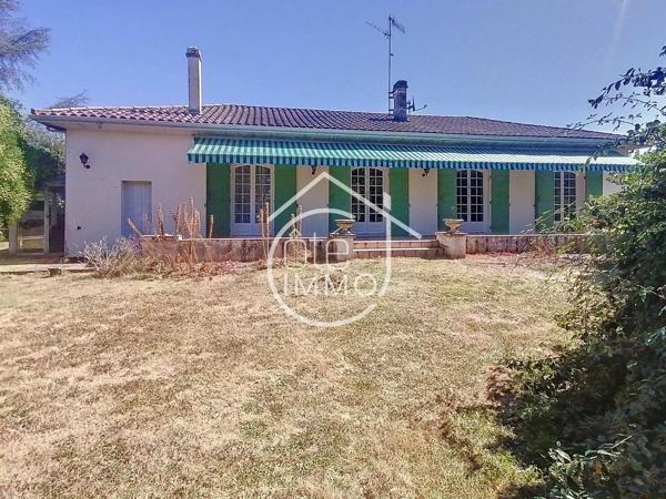 Pineuilh : Villa de plain-pied avec garage et jardin clos