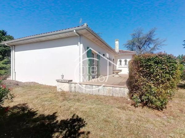Pineuilh : Villa de plain-pied avec garage et jardin clos