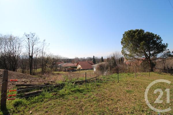 Terrain à vendre  1374 m2 MARGENCEL - 74