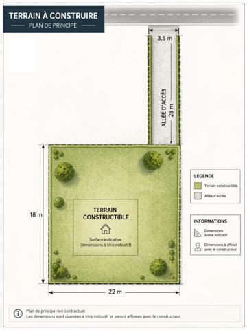 Terrain Herblay Sur Seine 512 m2