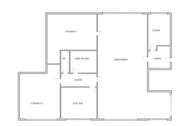 Appartement à vendre 5 pièces 78,66 m² Évry-Courcouronnes