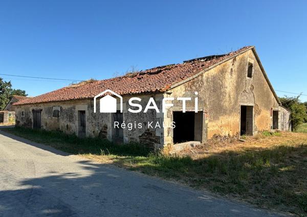 maison en pierre avec dépendance et 24 000 m2 de terrain