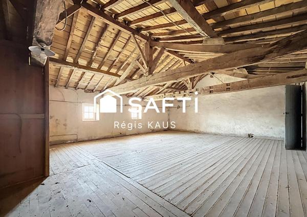 maison en pierre avec dépendance et 24 000 m2 de terrain