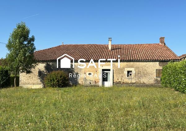 maison en pierre avec dépendance et 24 000 m2 de terrain