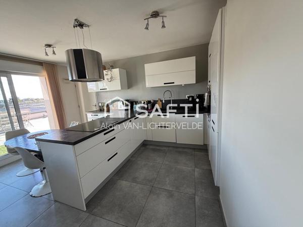 GRAND APPARTEMENT 110 M² CENTRE SECLIN