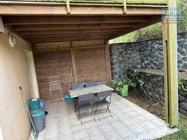 Beau T3 à louer en rez de jardin dans la résidence Les huppes de bourbon, à La Montagne