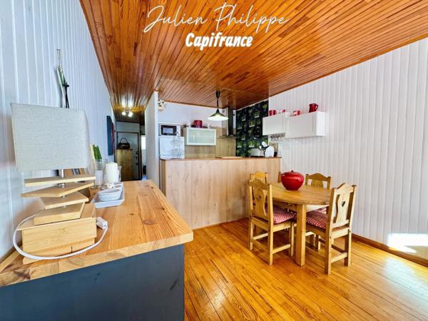 À VENDRE – CHARMANT T2 AU PIED DES PISTES À SAINT-LÉGER-LES-MÉLÈZES !