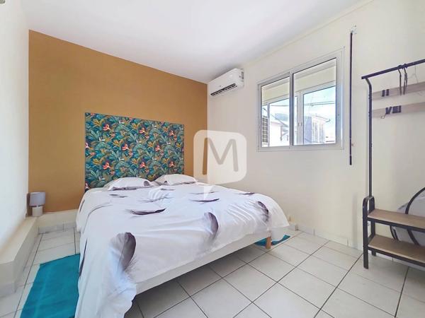 GUADELOUPE, à vendre SAINTE-ANNE Appartement T3 de 54.34 m2 au 1er étage à 100m de la plage
