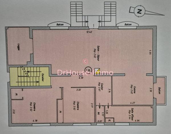 Appartement à vendre 4 pièces de 120 m²