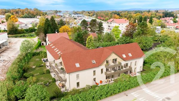 Appartement F3 à vendre  3 pièces - 59,53 m2 VALDAHON - 25