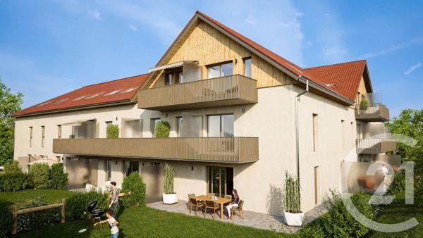 Appartement F3 à vendre  3 pièces - 59,53 m2 VALDAHON - 25