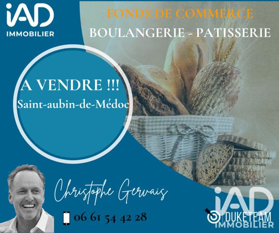 Boulangerie à vendre 100 m² Saint-Aubin-de-Médoc