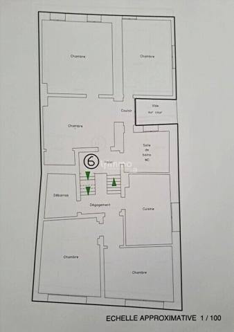 Appartement 142 m² à rénover avec combles.