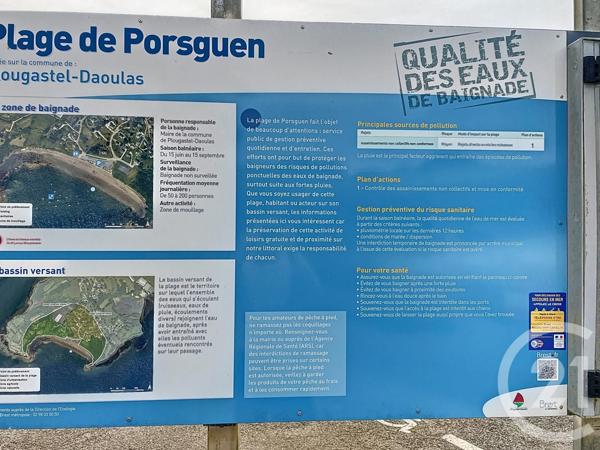 terrain à vendre  900 m2 PLOUGASTEL DAOULAS - 29