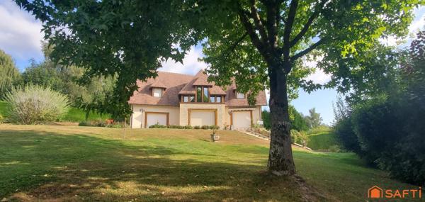 Maison d'architecte au calme avec vue dégagée