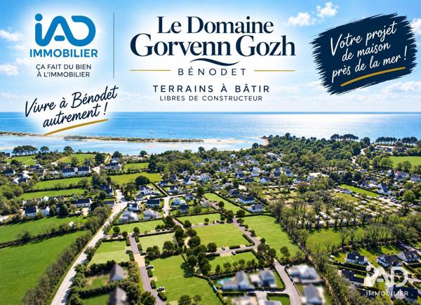 Terrain (neuf) à vendre 501 m² Bénodet
