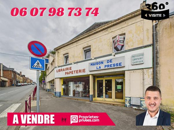 Immeuble Saint Michel Local commercial + appartement loué