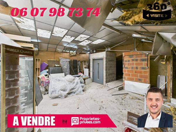 Immeuble Saint Michel Local commercial + appartement loué