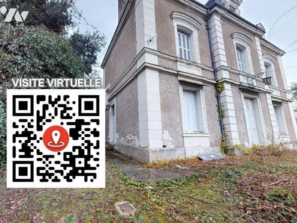 Maison de Maître à rénover d'env. 300m² - Terrain clos de 9538m² 