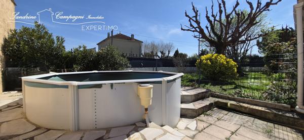 Monteux (84170) VILLA DE PLAIN PIED T4 avec GARAGE sur parcelle piscinable