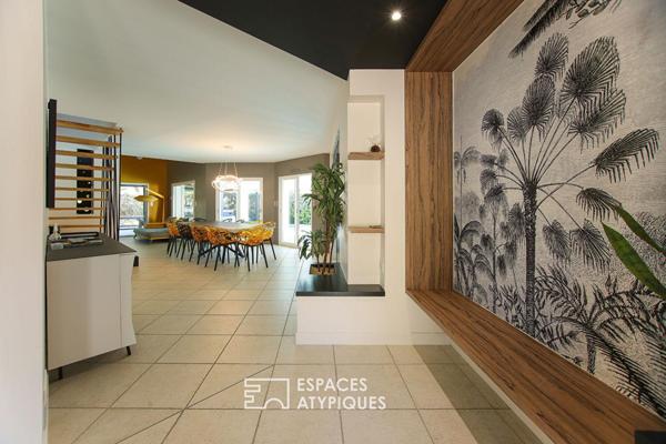 Villa contemporaine avec piscine et spa à deux pas de la plage