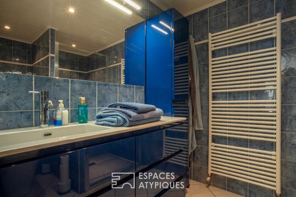 Ancienne ferme en pierre rénovée, piscine, vergers, vue panoramique