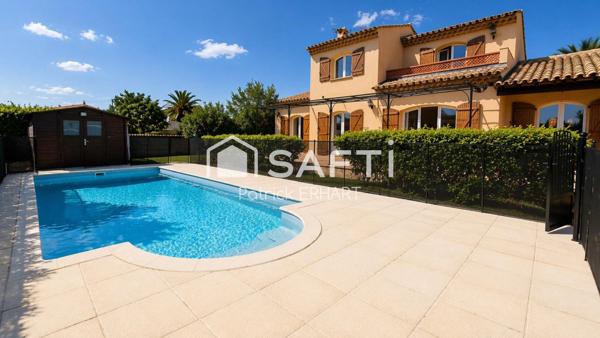 Villa provençal avec piscine au calme