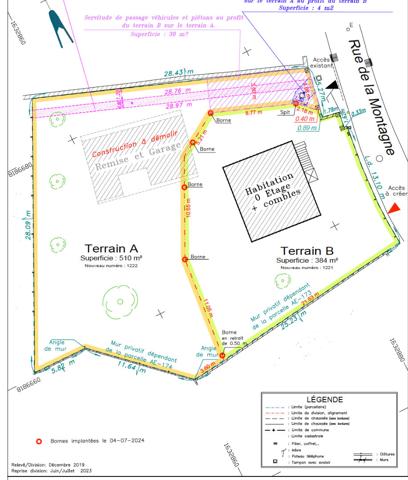 Quartier de l'ancien Hameau Terrain Marly Le Roi 510 m2
