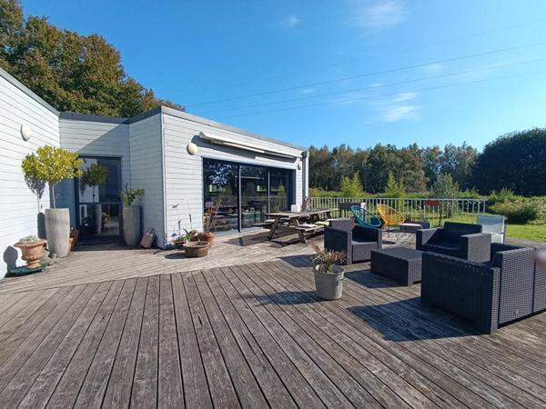 Maison contemporaine de plain-pied