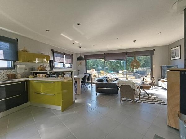 Maison contemporaine de plain-pied