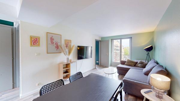 F2 avec terrasse exceptionnelle – Krutenau, Strasbourg