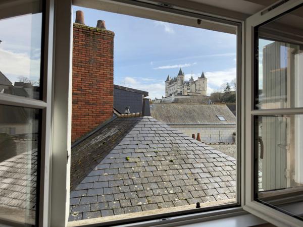 RARE SAUMUR CENTRE-VILLE, Appartement de 100m² face Loire dans un immeuble remarquable