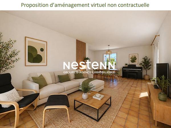 A VENDRE - Plaisance du Touch - Côté Tournefeuille - Quartier prisé - Maison T5/6 de 125m² avec garage et jardin