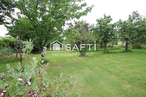 Maison ancienne rénovée – 4 chambres – Terrain arboré