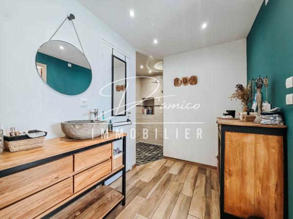 Maison plain-pied 102 m² avec jardin, garage et portail motorisé à haynecourt proche axes cambrai douai