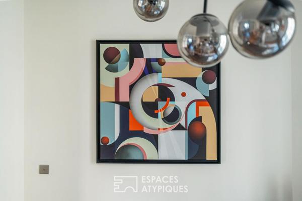Appartement contemporain dans un immeuble art déco