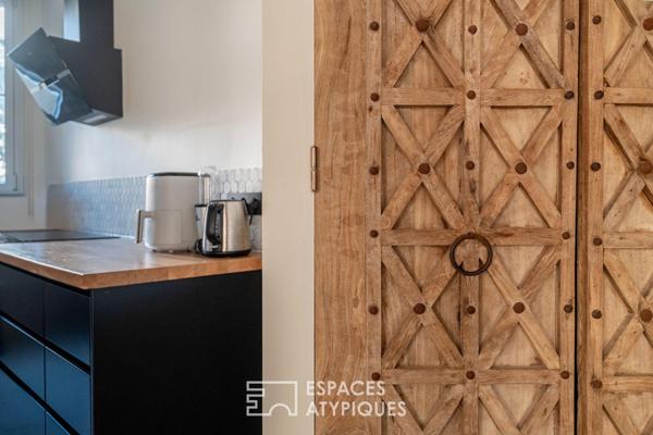 Appartement contemporain dans un immeuble art déco