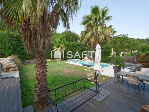 Rochefort-du-Gard – Villa d'architecte contemporaine avec piscine