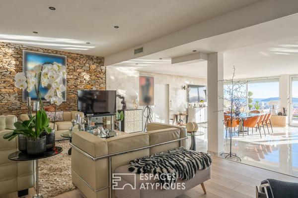 Appartement vue mer et rade avec terrasse