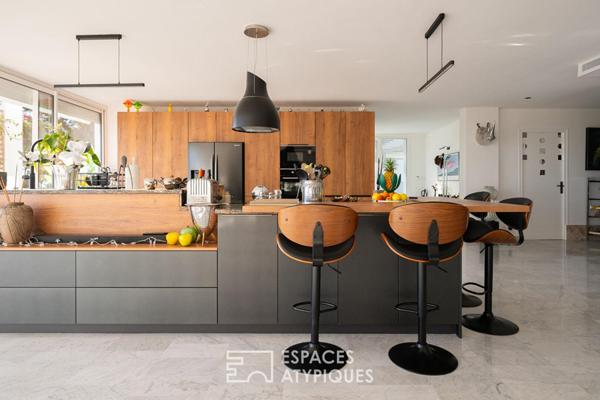 Appartement vue mer et rade avec terrasse