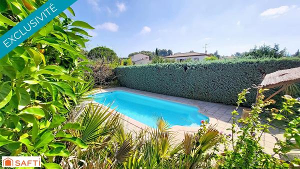 Une maison de caractère T4 avec piscine