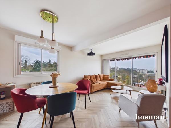 Appartement lumineux et calme de 5 pièces - 100 m² - Vue dégagée, double balcon, garage et cave - Lyon 5