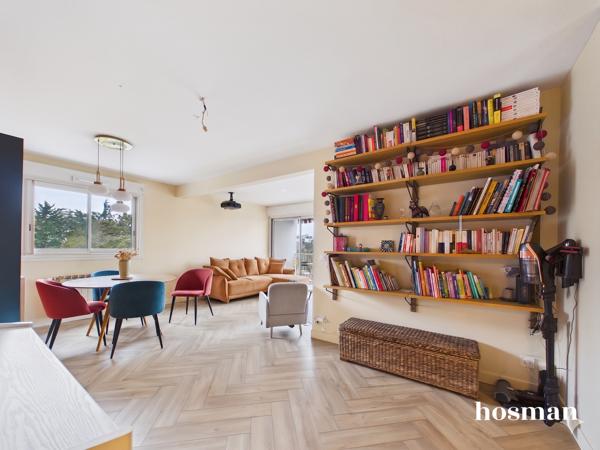 Appartement lumineux et calme de 5 pièces - 100 m² - Vue dégagée, double balcon, garage et cave - Lyon 5
